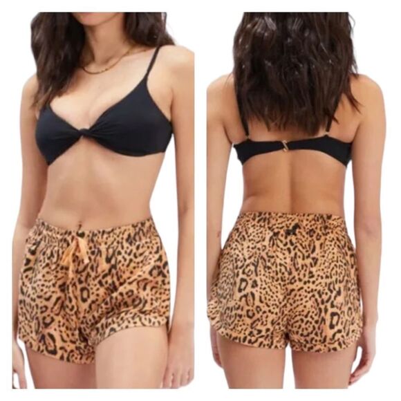 NWT Billabong Road Trippin Shorts in Leopard Print Small - Picture 1 of 9
